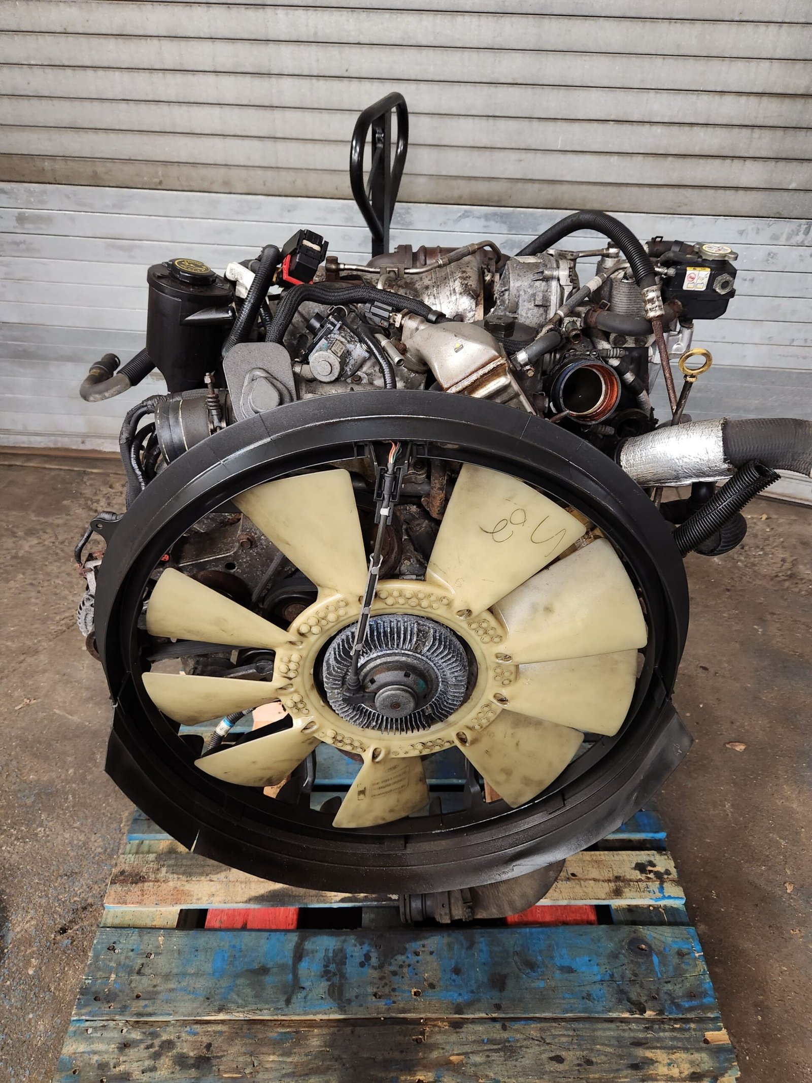 Second image of 2008-2010 6.4L Ford Powerstroke Diesel Engine with 100K Miles