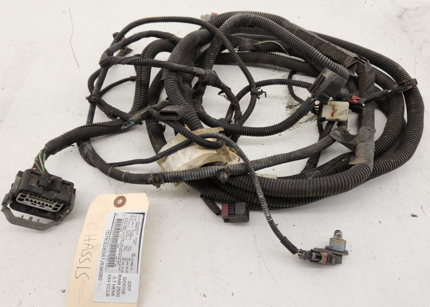 2007 Dodge Ram 2500 5.7L Hemi Wiring Harness Frame/Body/Chassis P/N 56055267AC
