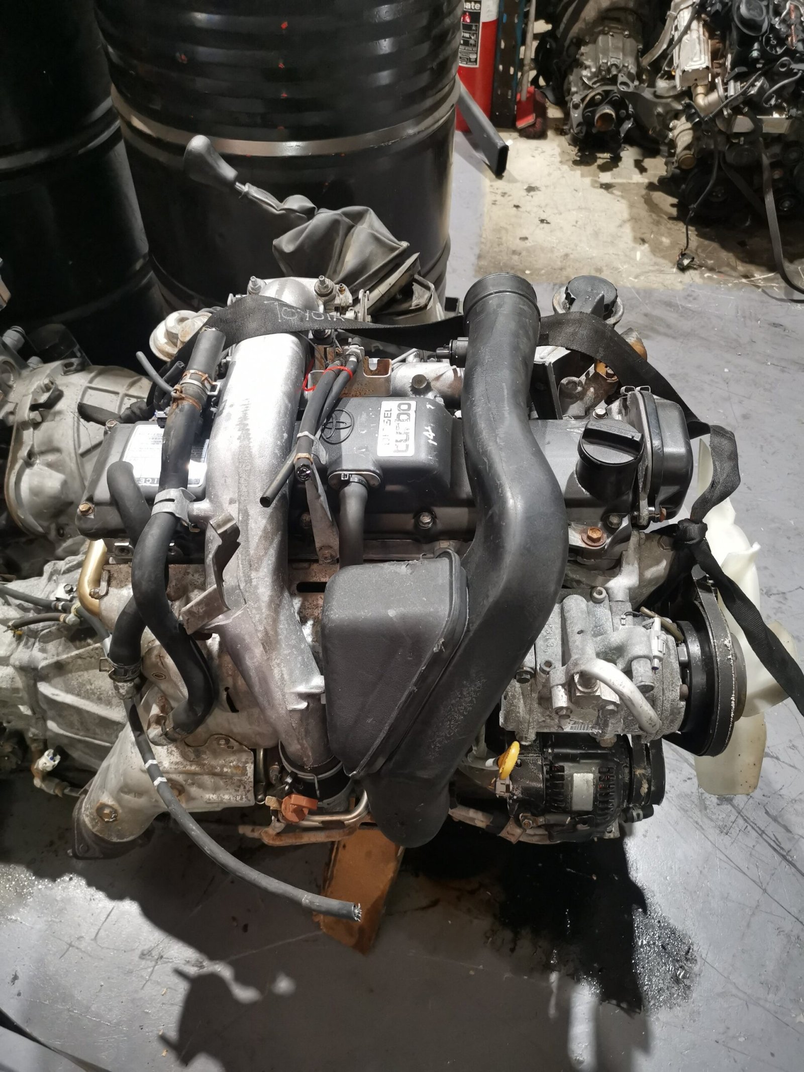Second image of Toyota Hilux 3.0 1KZTE Engine OEM