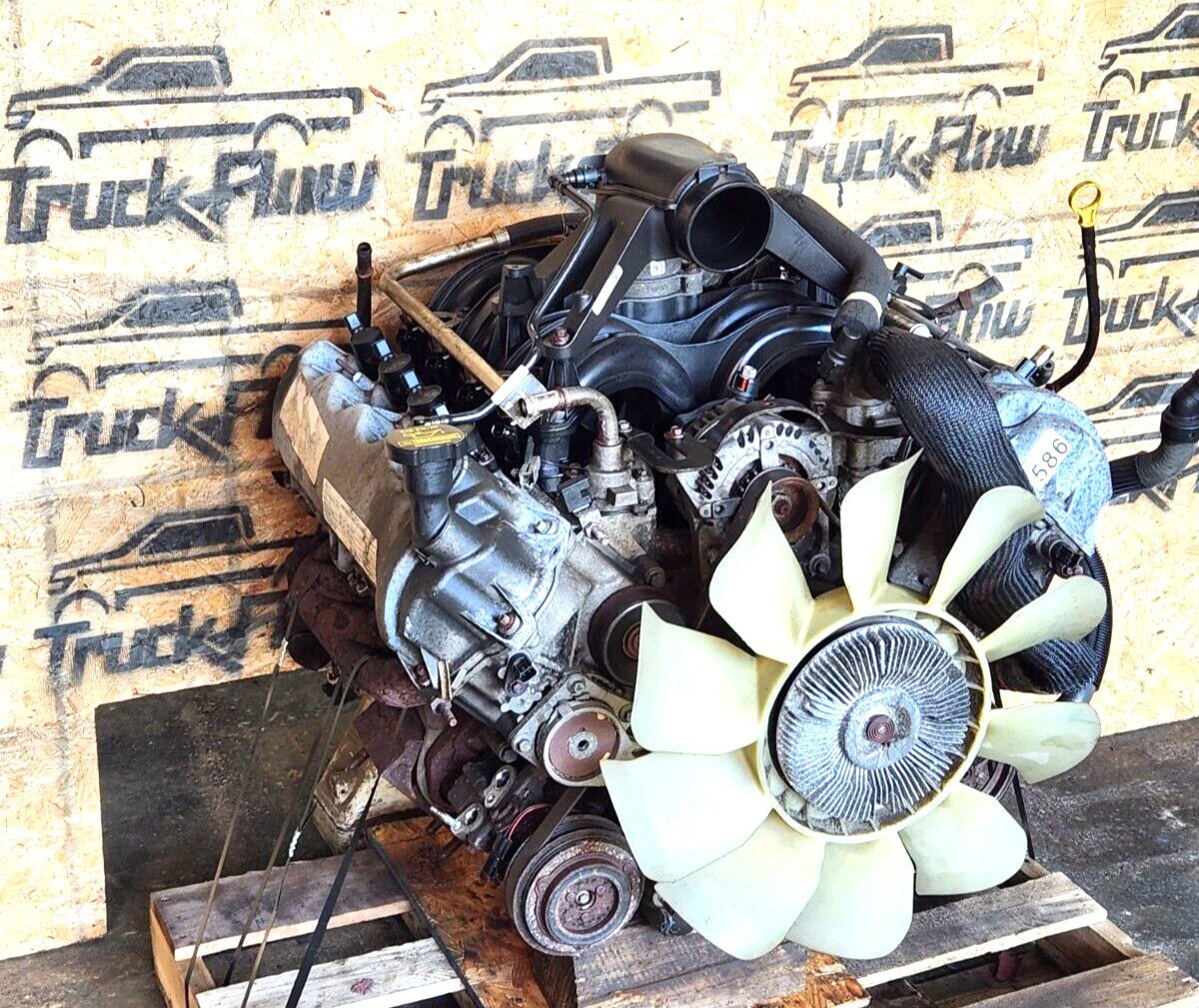 2009 Ford F250 F350 Super Duty 3V 5.4L Gas Engine VIN 5, 70k Miles