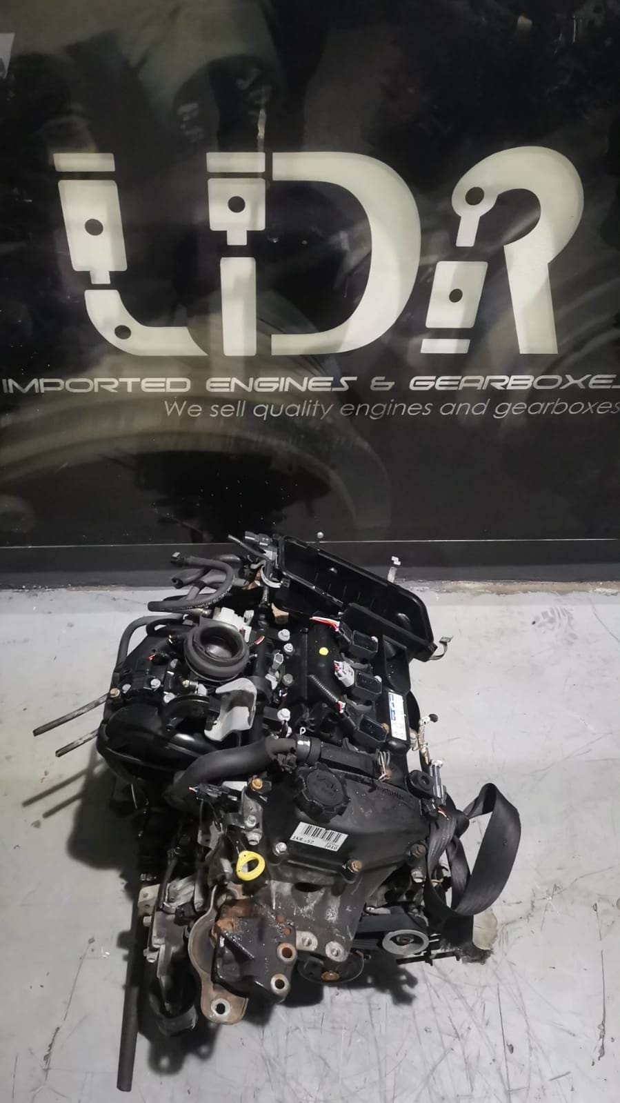 Toyota Yaris 1.0 1KR 3-Port Exhaust Engine OEM