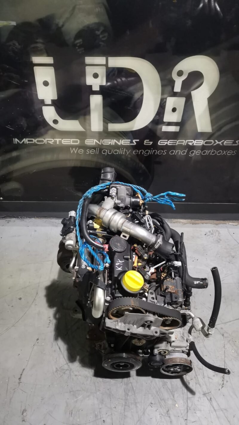 Second image of Renault Nissan 1.5 DCI K9K689 New Shape Diesel Engine – Low Mileage, UK Import