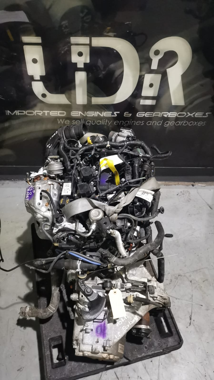 Ford Fiesta 1.0L EcoBoost 3-Cyl Engine