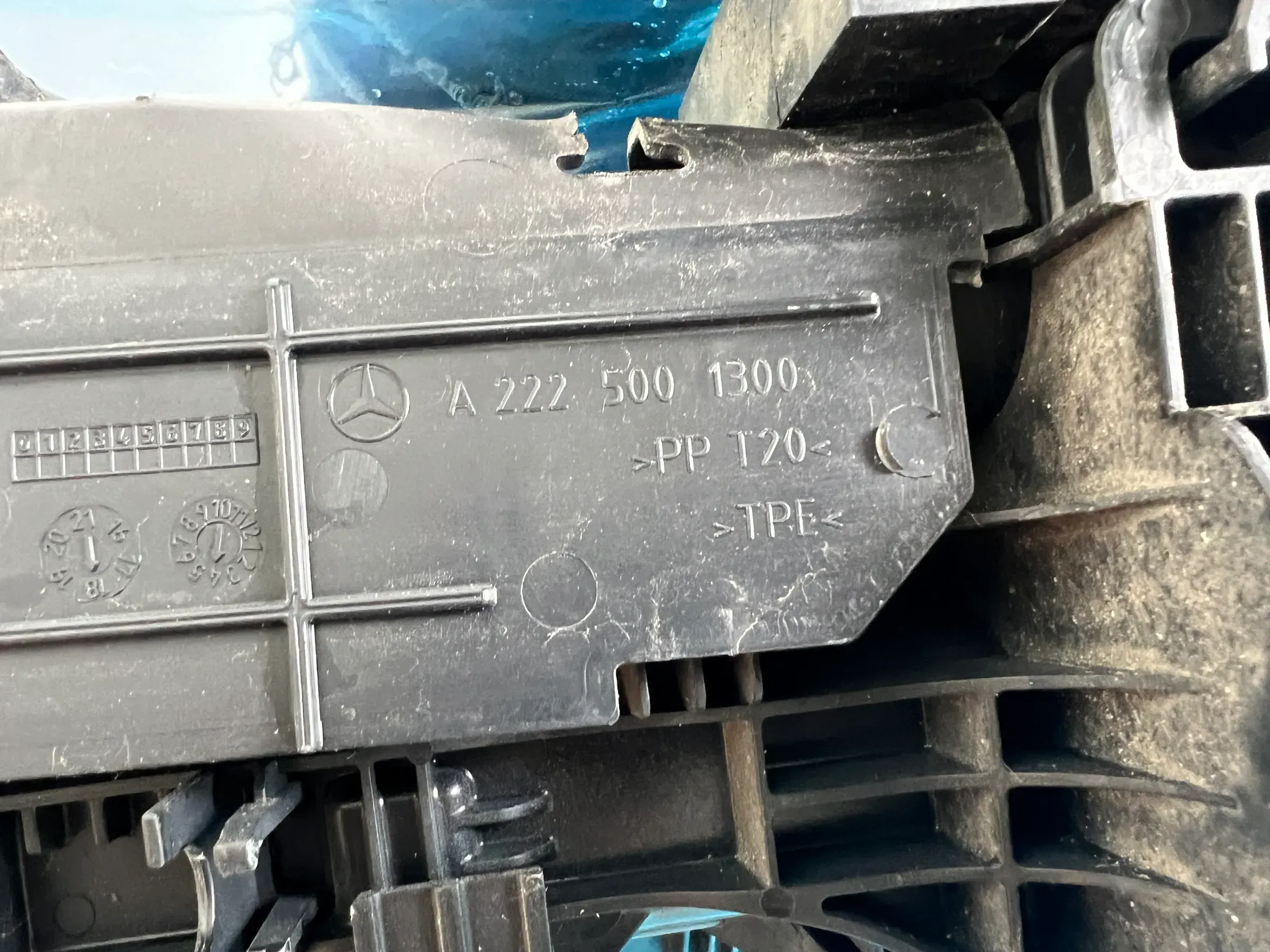 Second image of Mercedes S-Class W222 Radiator Fan with Blower OEM