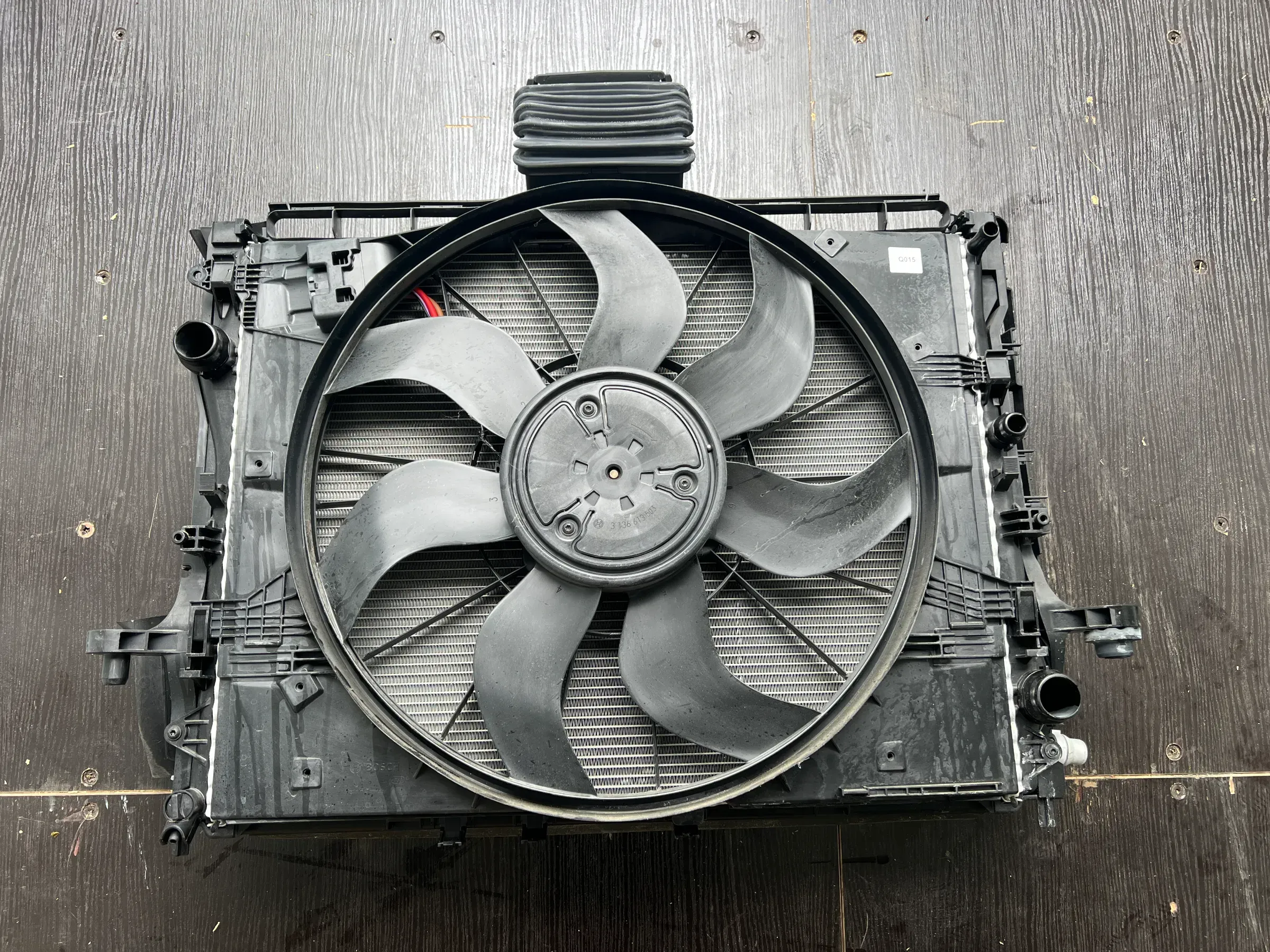 Mercedes S-Class W222 Radiator Fan with Blower OEM