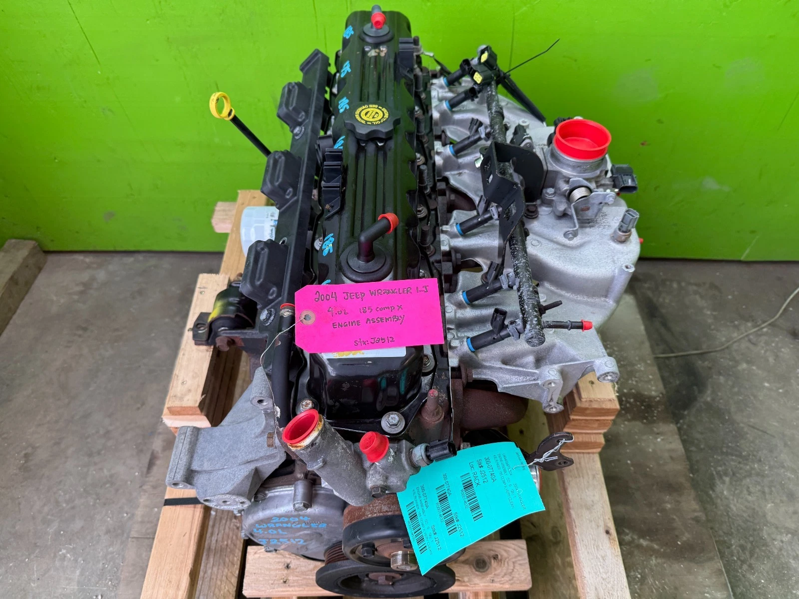 2004 Jeep Wrangler TJ LJ 4.0L Inline-6 Engine | Complete | Excellent Running | 2003–2006