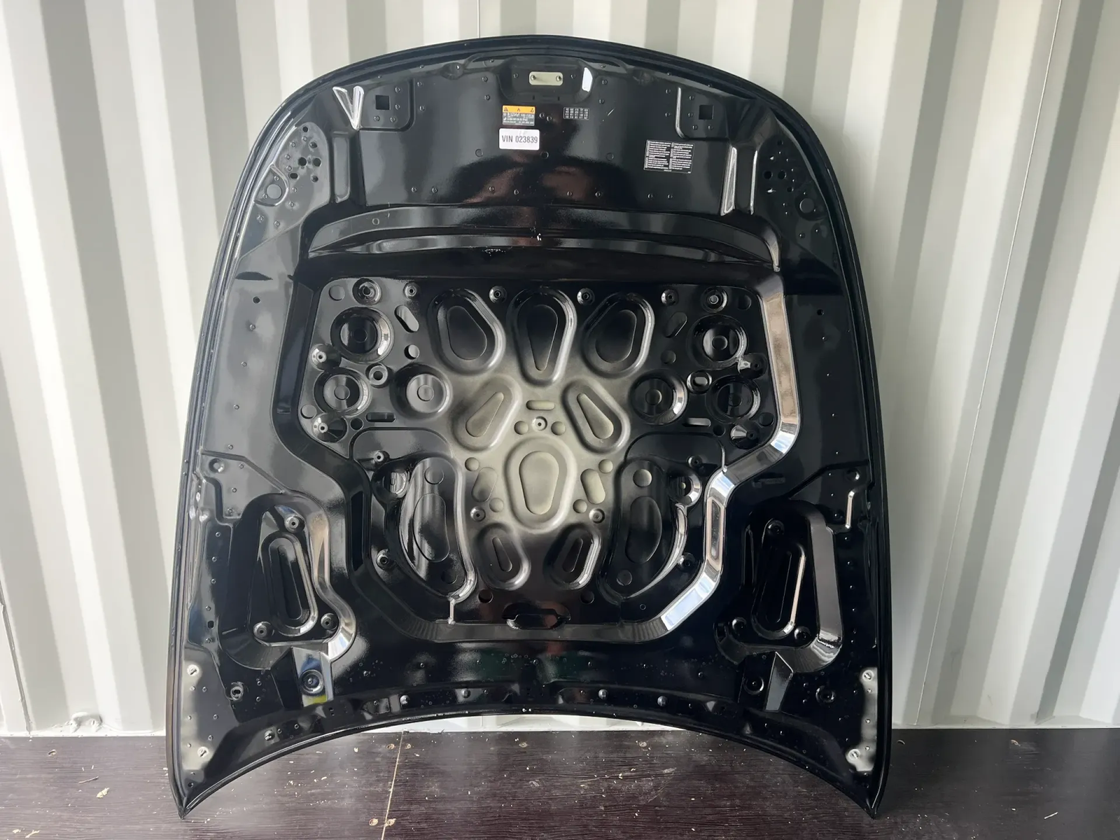 Second image of Mercedes SL63 AMG R232 W232 Black Bonnet