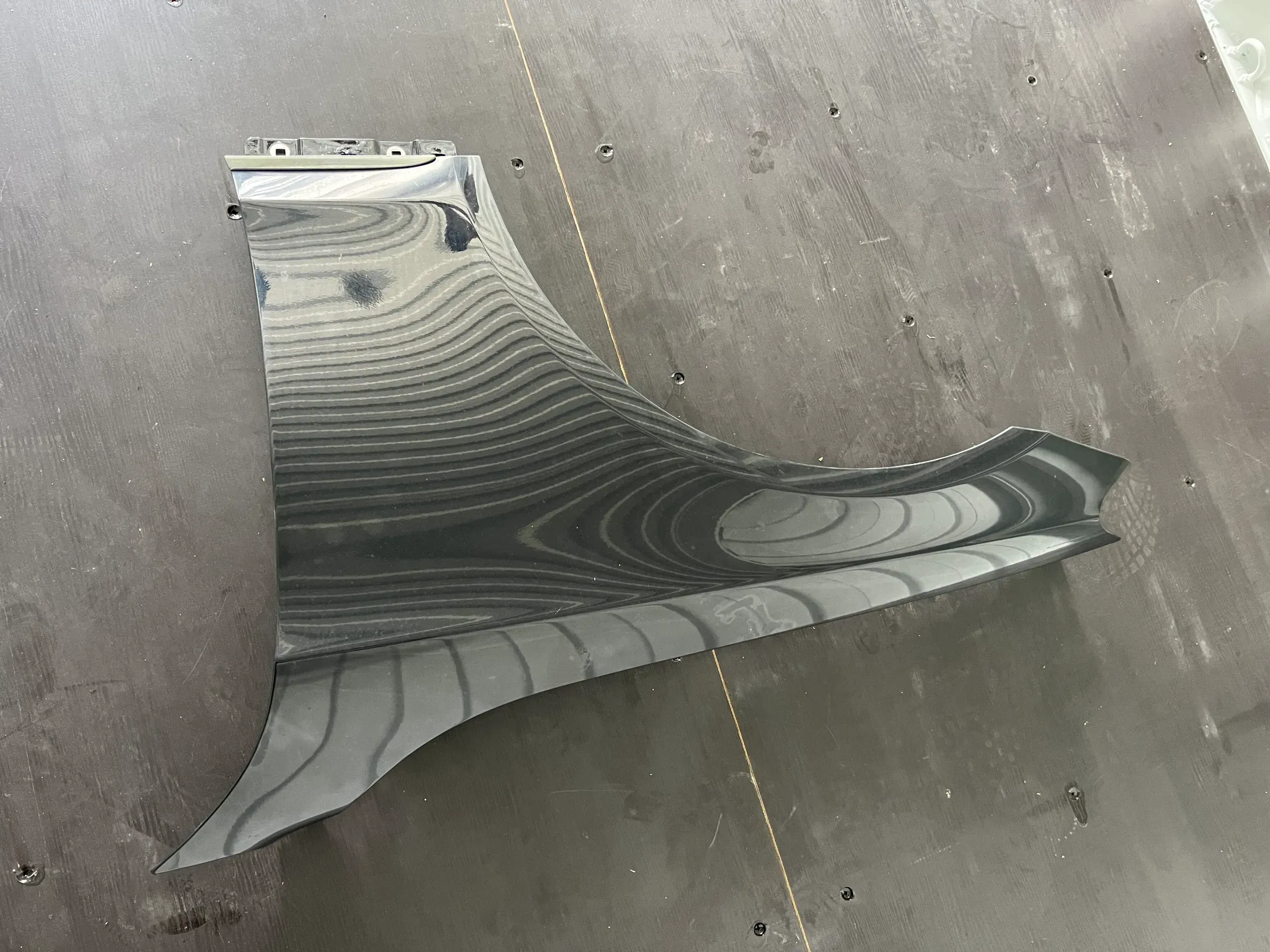 Mercedes-Benz S-Class W222 Front Left Fender 9197 Obsidian Black NEW