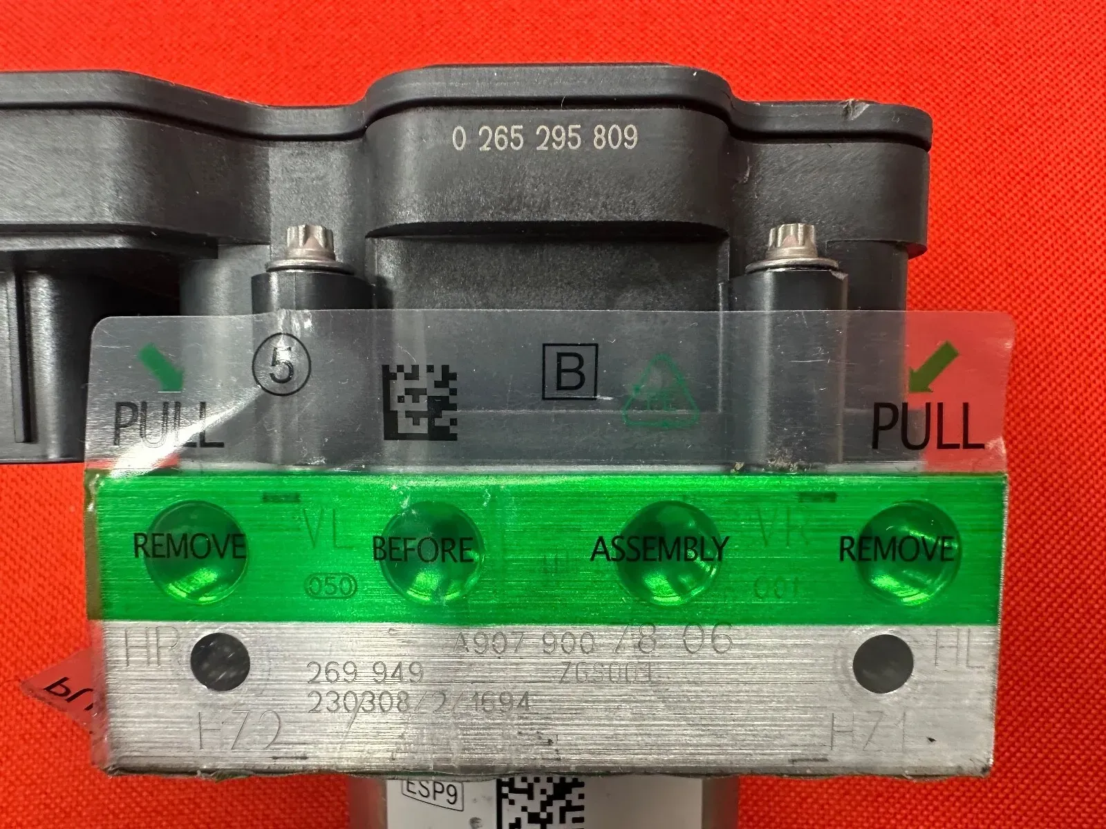 Second image of Mercedes Sprinter W907 ABS Control Unit Hydraulic Block A9079007806