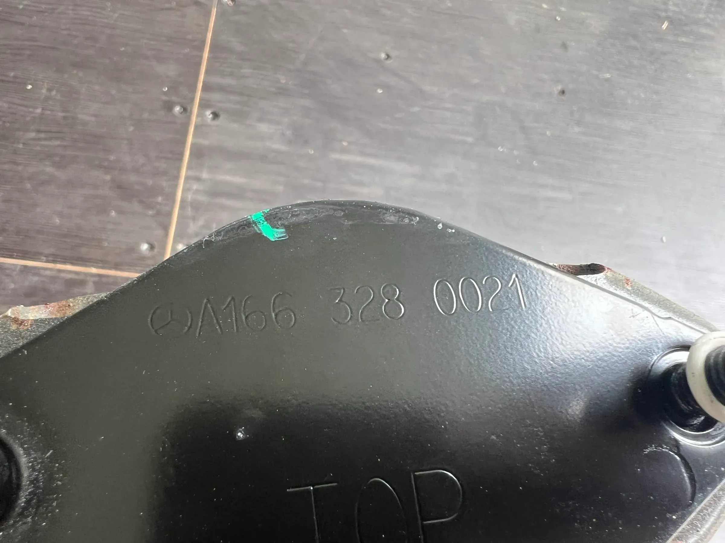 Second image of Mercedes GLE C292 Rear Airmatic Shock Absorber OEM