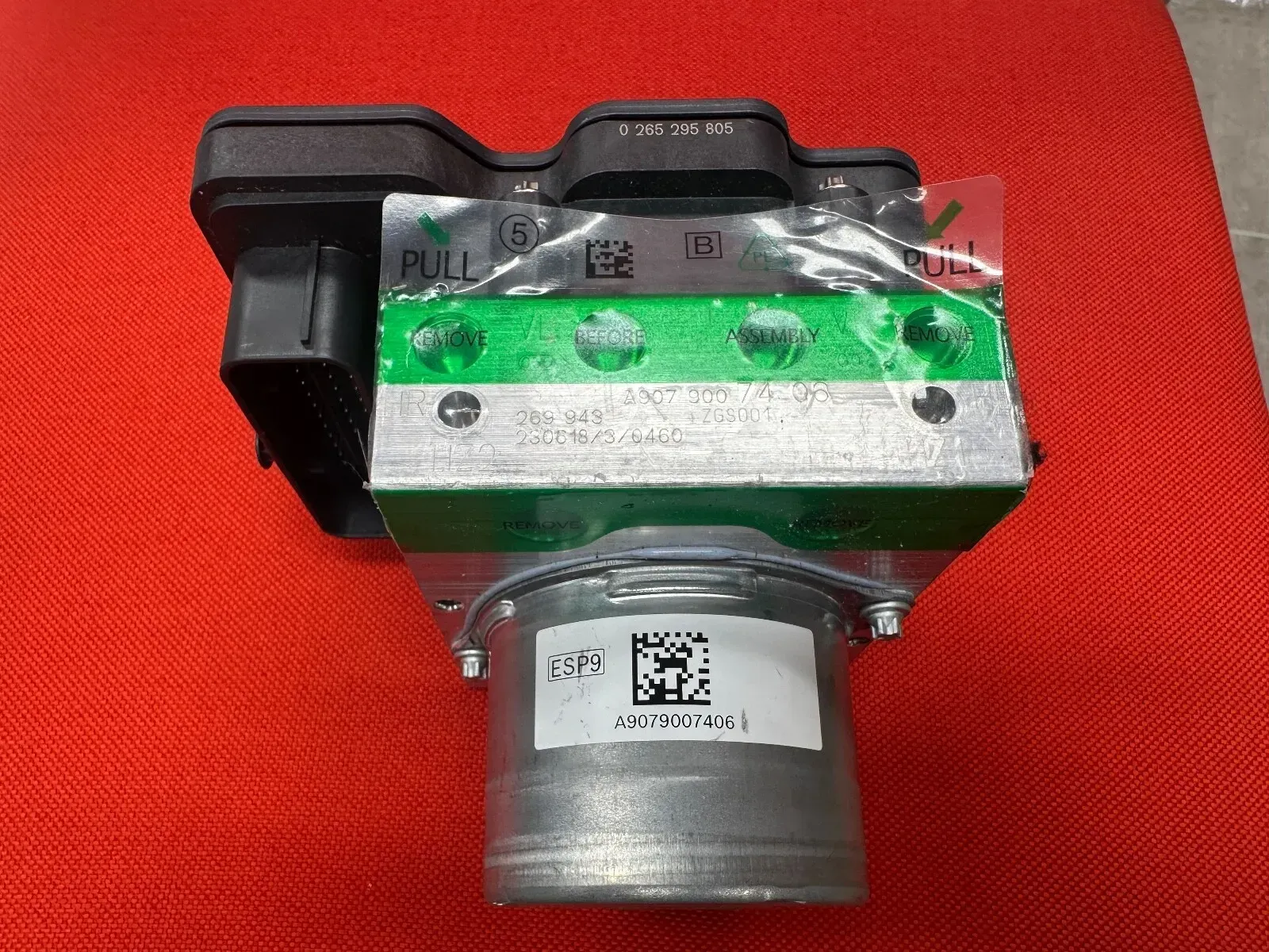 Second image of Mercedes ABS Hydraulic Block Control Unit A9079007406 0265295805 OEM