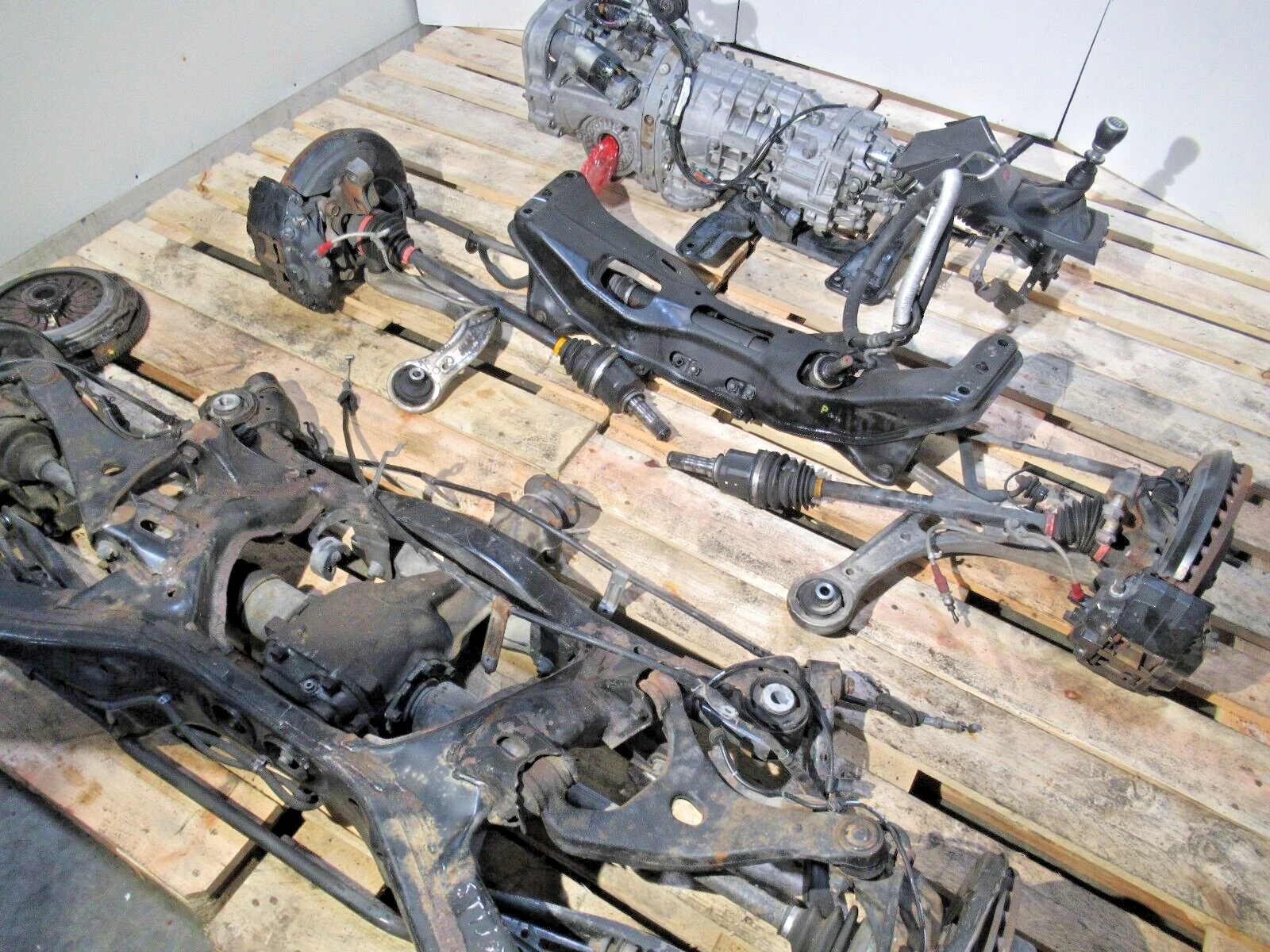 Subaru WRX STI 6-Speed Transmission R180 Diff Brembo