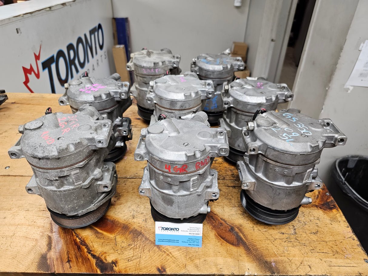 JDM Lexus GS350 / GS300 / IS250 / IS350 2.5L, 3.0L, 3.5L V6 RWD 2006-2013 AC Compressor