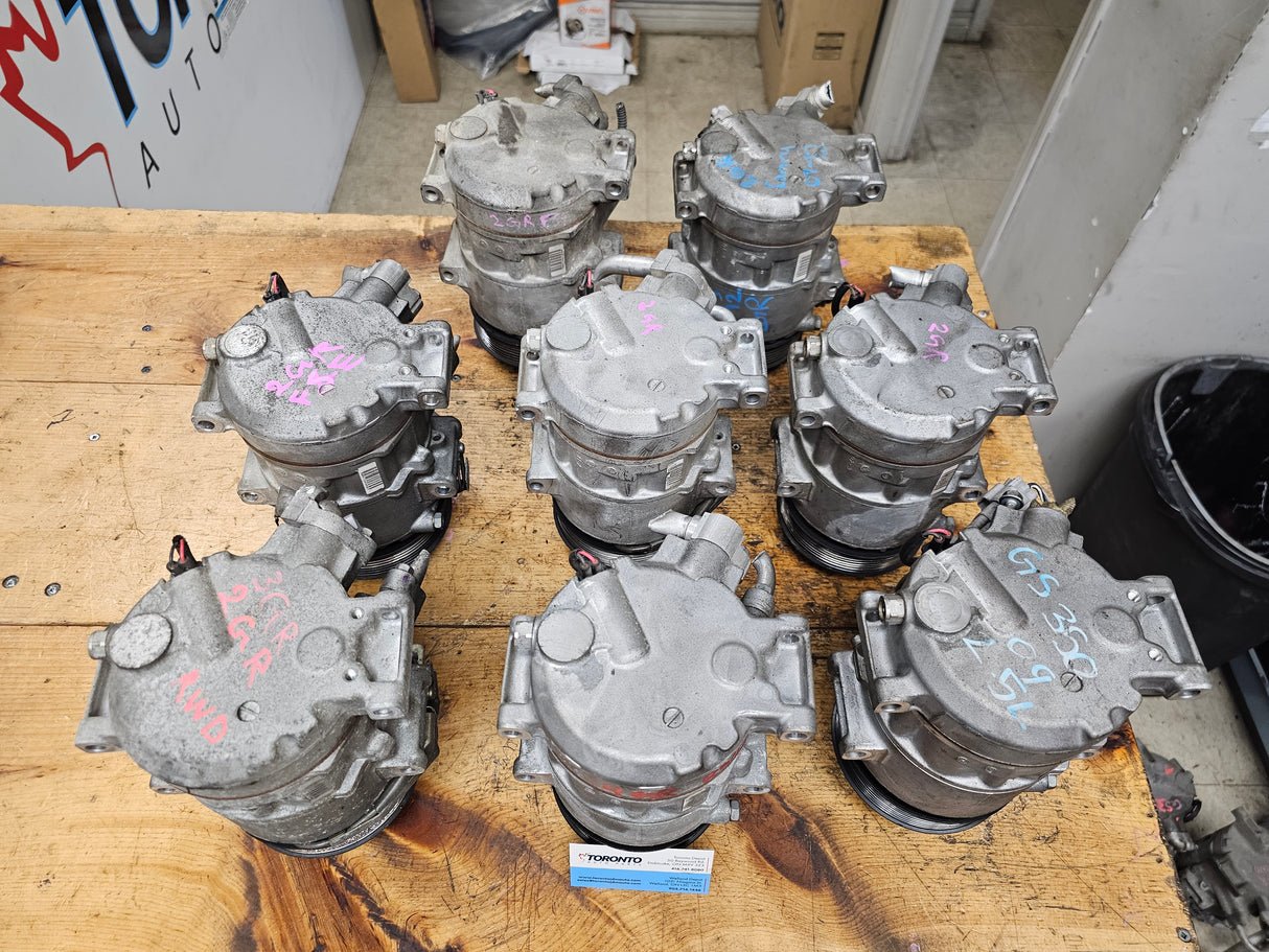 Second image of JDM Lexus GS350 / GS300 / IS250 / IS350 2.5L, 3.0L, 3.5L V6 RWD 2006-2013 AC Compressor