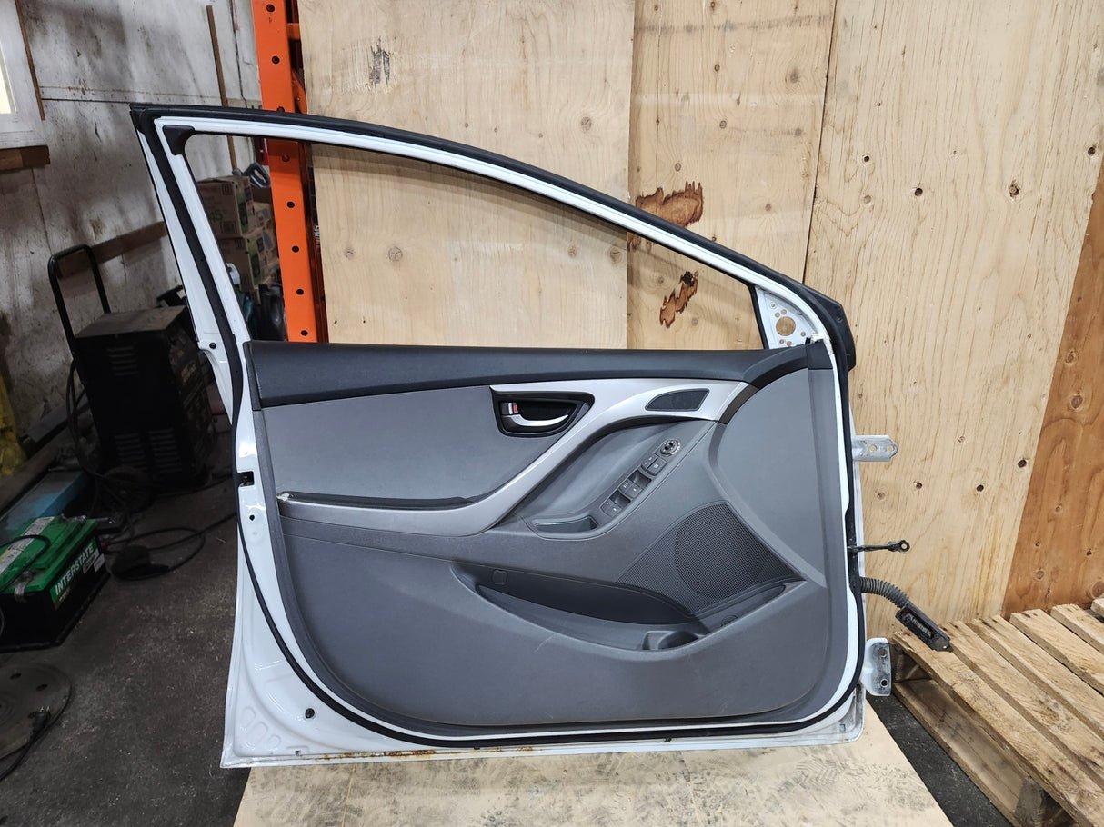 Second image of Hyundai Elantra 2011-2016 Front Left White Door