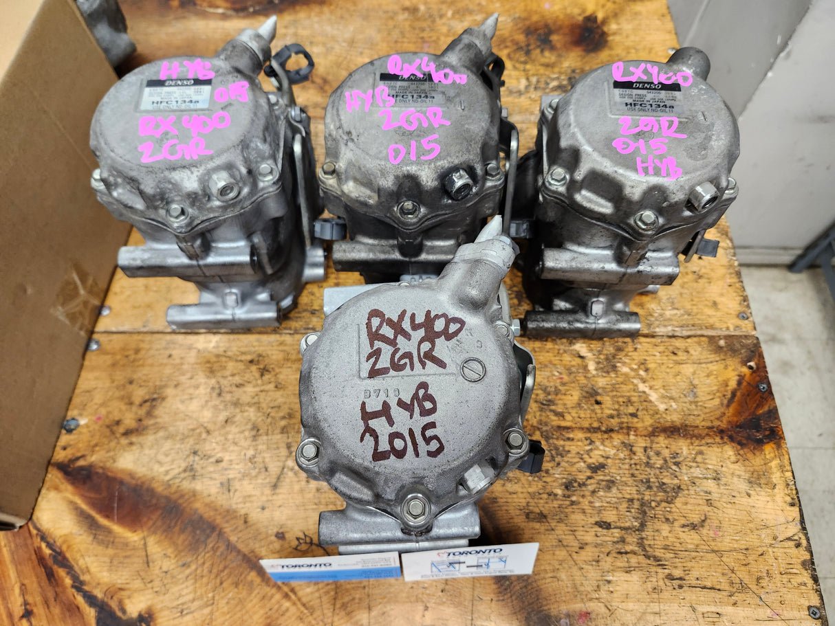 Second image of JDM Toyota Highlander / RX400H / RX350H / NX350H 2011-2016 HYBRID 2GR-FXE A/C Compressor