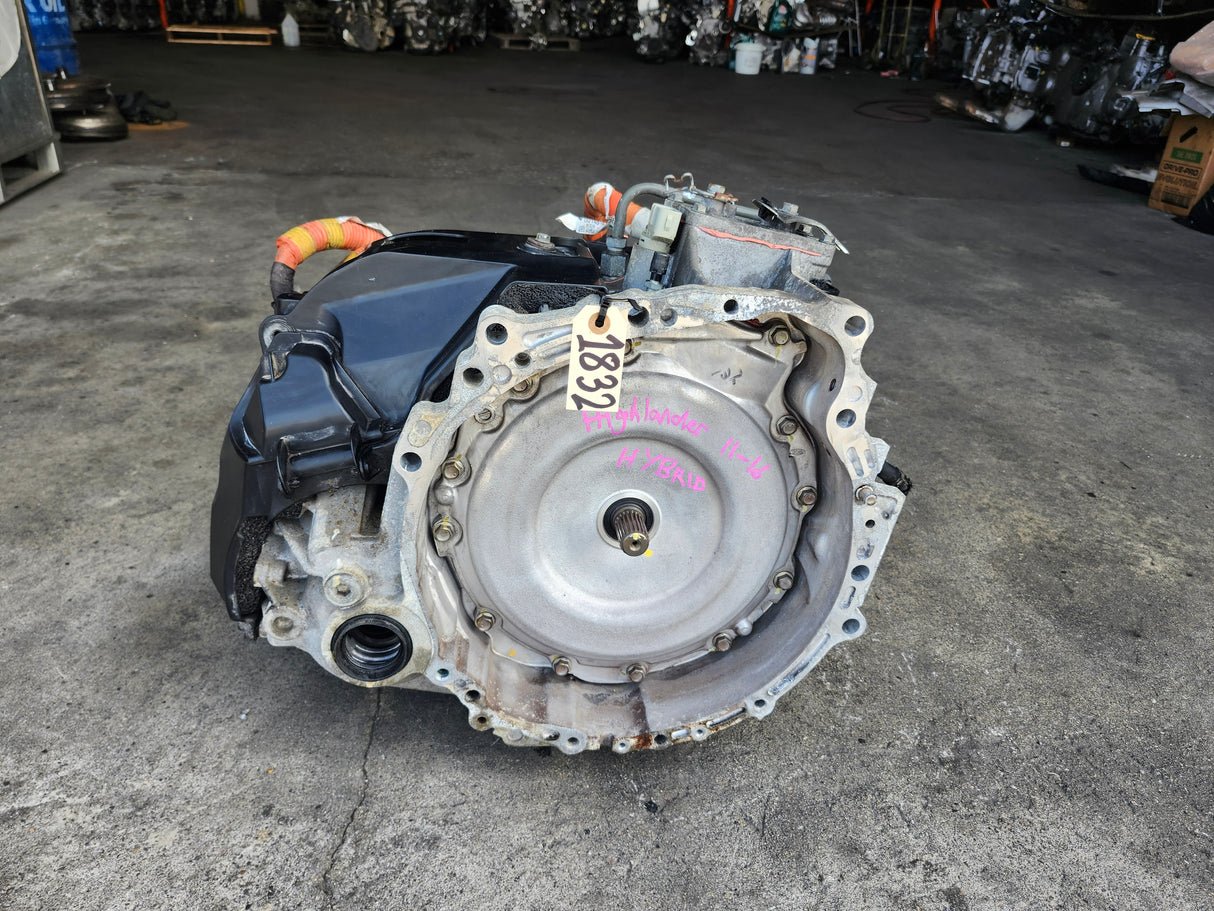 JDM Highlander 2011 2012 2013 2014 2015 2016 2GR-FXE 3.5L V6 Hybrid Transmission Only / Stock No: 1832