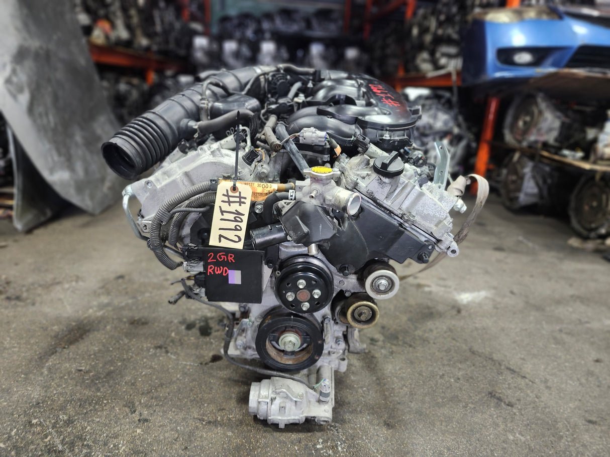JDM Lexus IS 350 2GR FSE 2006, 2007, 2008, 2009, 2010, 2011 3.5L RWD Engine Only / Stock No: 1992