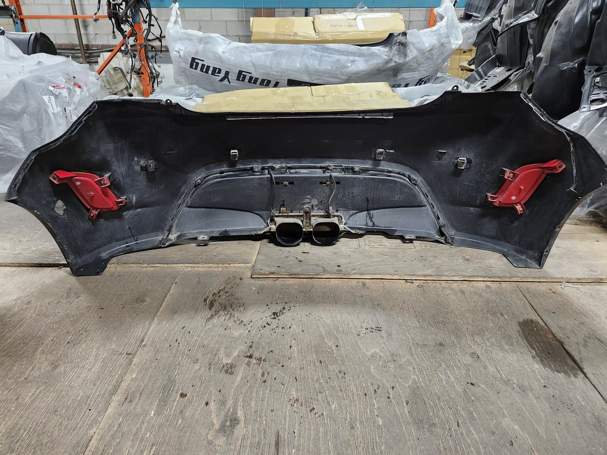 Second image of Hyundai Veloster 2013-2015 Black Rear Bumper