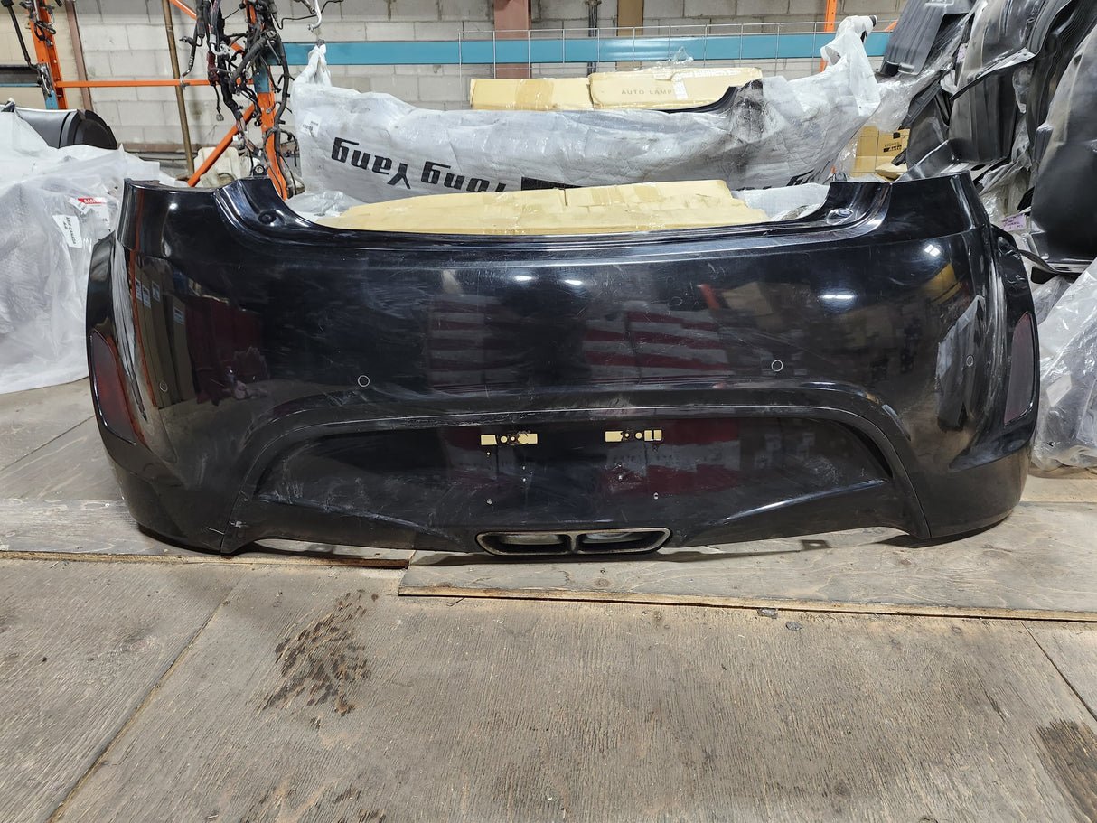Hyundai Veloster 2013-2015 Black Rear Bumper