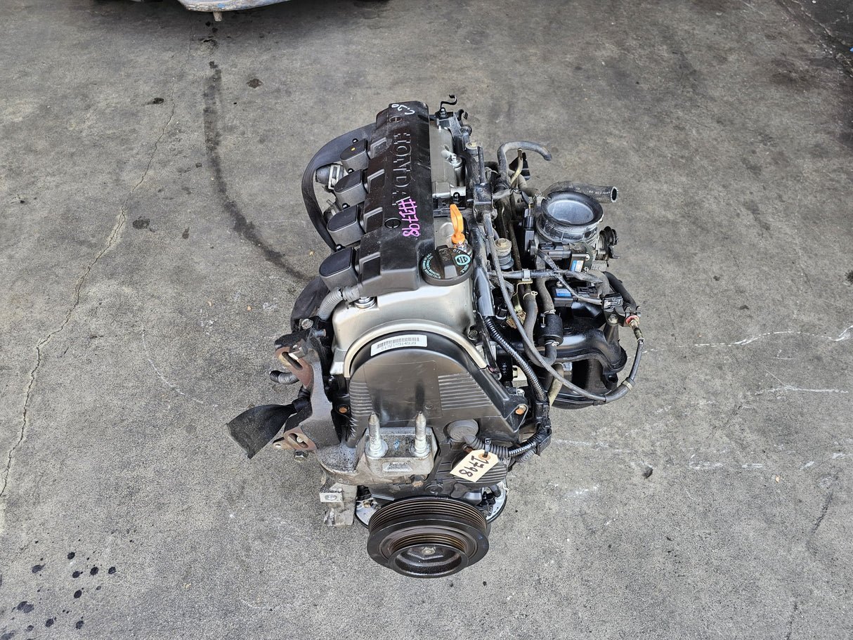 Second image of JDM Honda Civic 2001 2002 2003 2004 2005 D17A 1.7L Non-VTEC Engine Only / Stock No: 1798