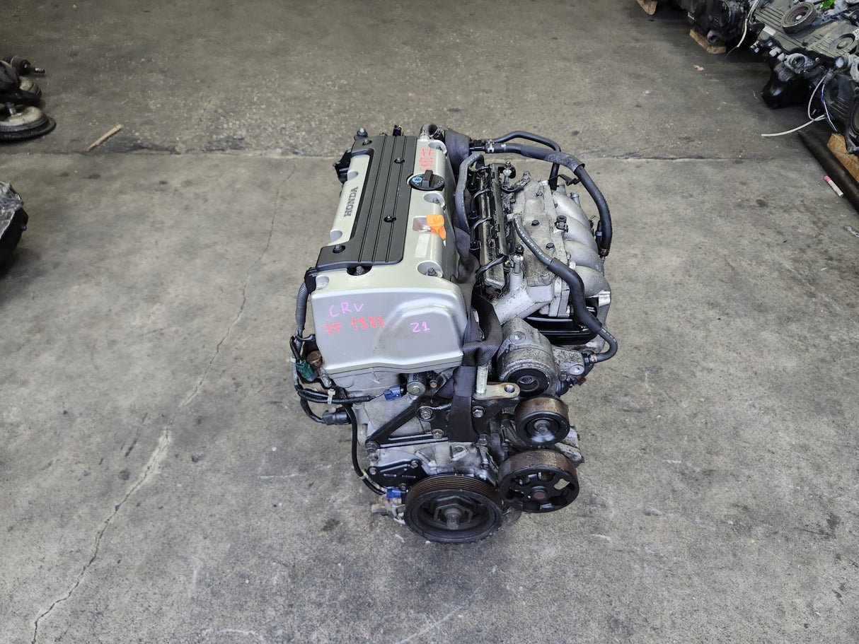 Second image of JDM Honda CR-V 2007-2009 K24Z1 2.4L Engine Only Direct Fit / Stock No: 1885