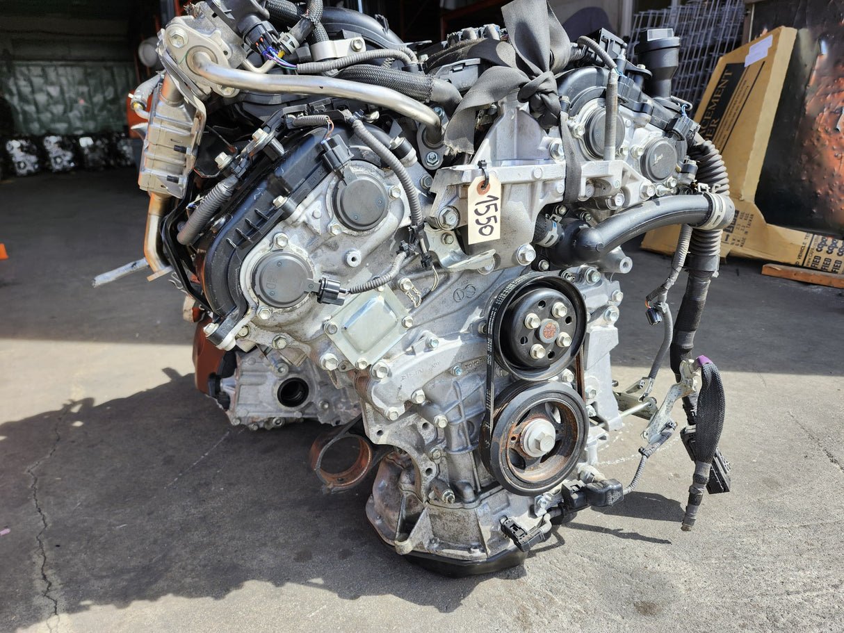 Second image of JDM Toyota Highlander 2017-2019 2GR-FKS 3.5L V6 Hybrid Engine and Automatic Transmission / Stock No: 1550