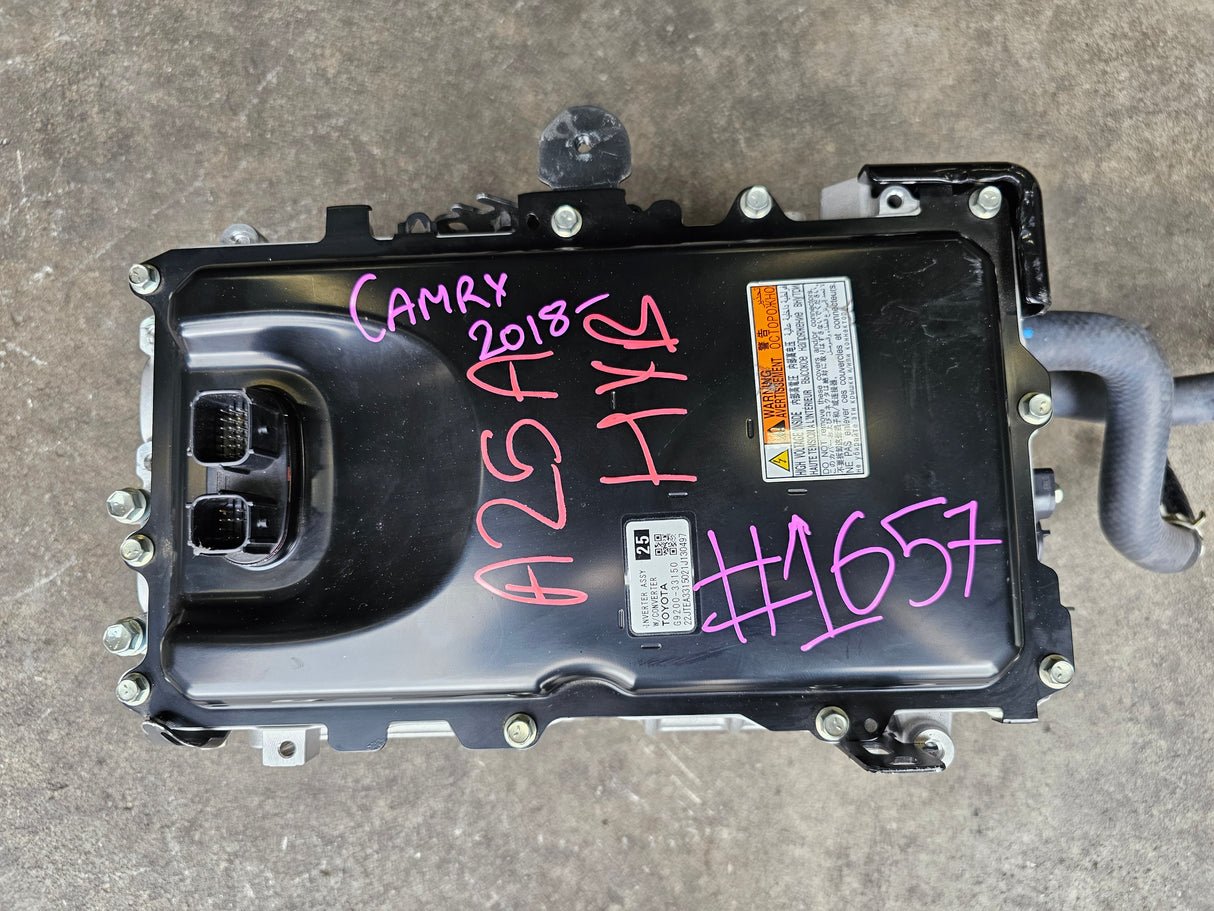 Second image of JDM Toyota Camry Hybrid  2018-2023 A25A Inverter/Converter Stock No: 1657