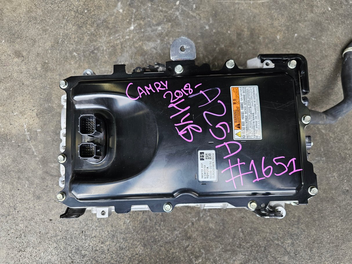 Second image of JDM Toyota Camry Hybrid  2018-2023 A25A Inverter/Converter Stock No: 1651